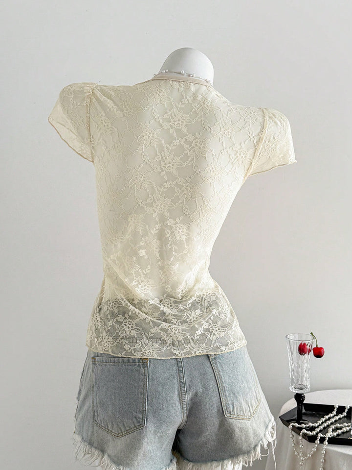 Tricou SHEIN, bej