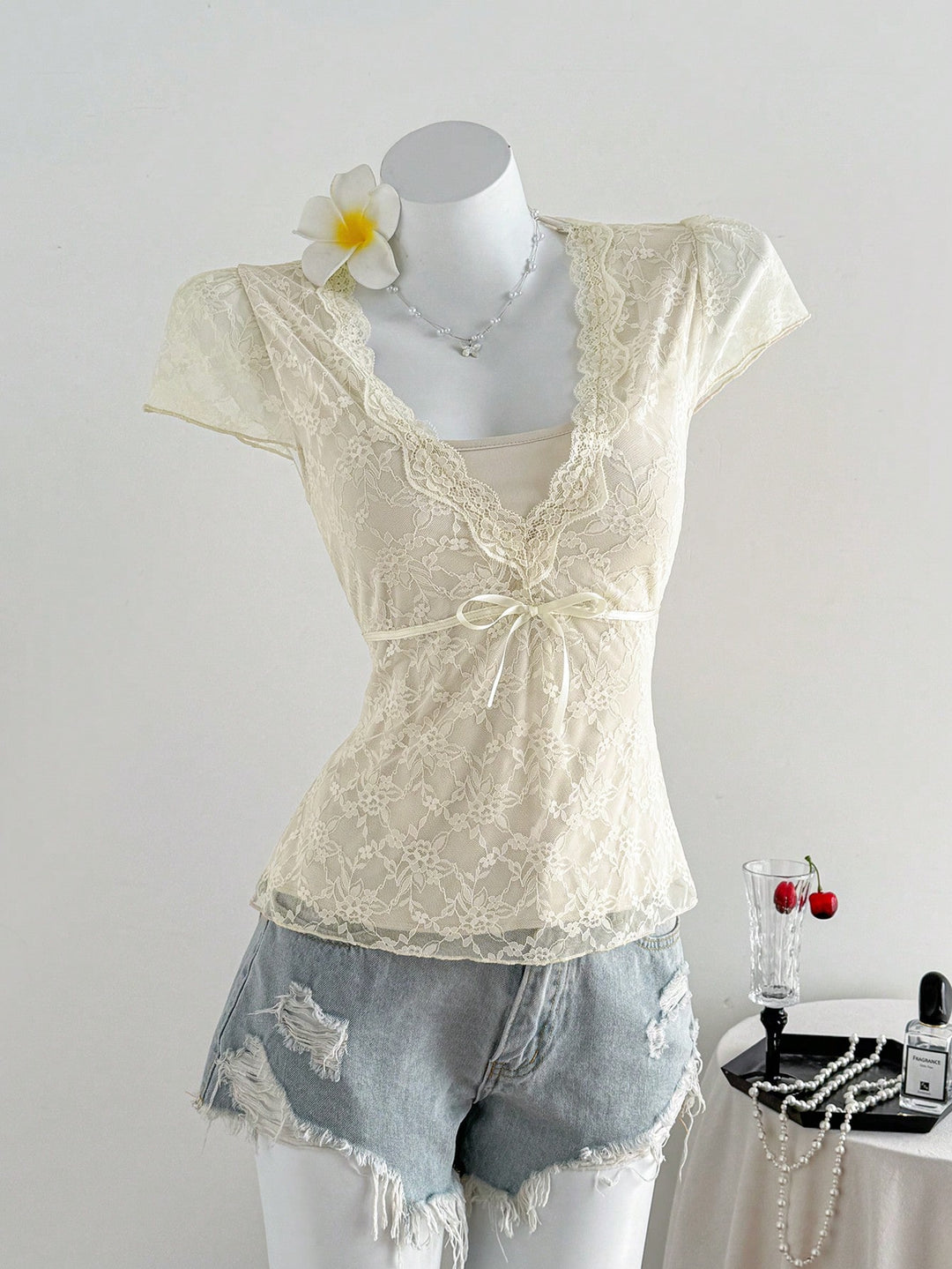 Tricou SHEIN, bej