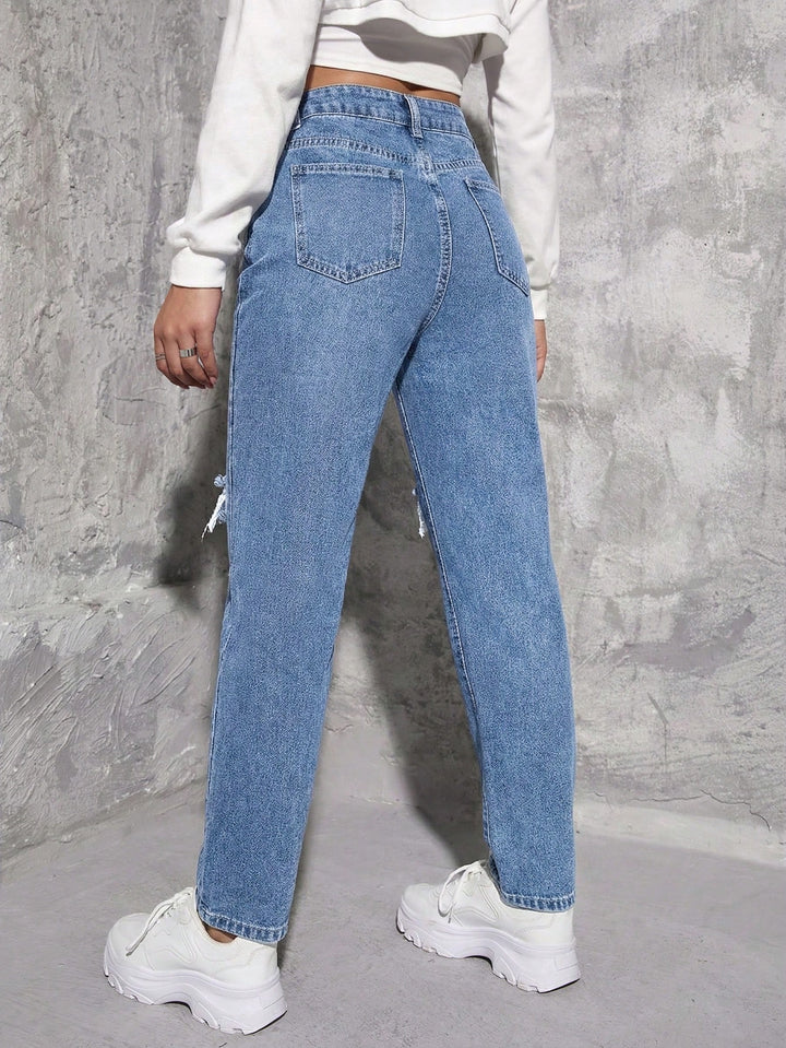 Jeans SHEIN, albastru