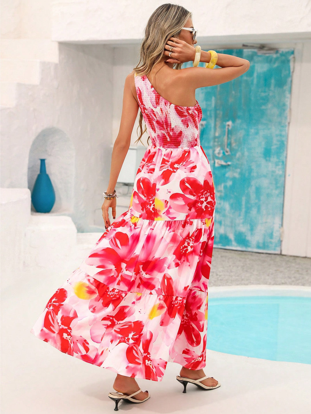 Rochie maxi SHEIN, roz