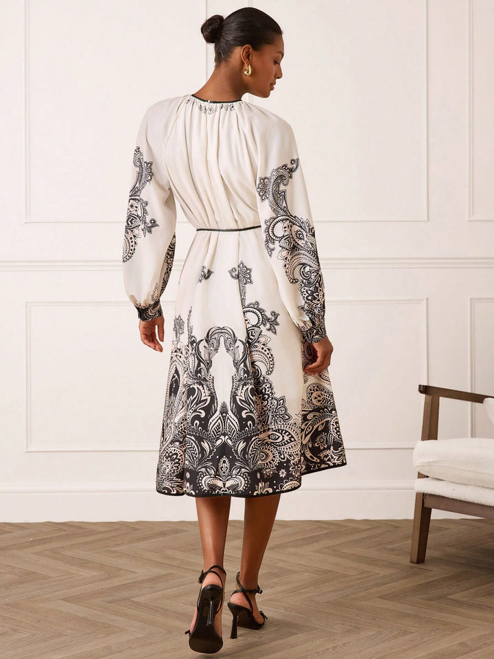 Rochie midi SHEIN, mix culori