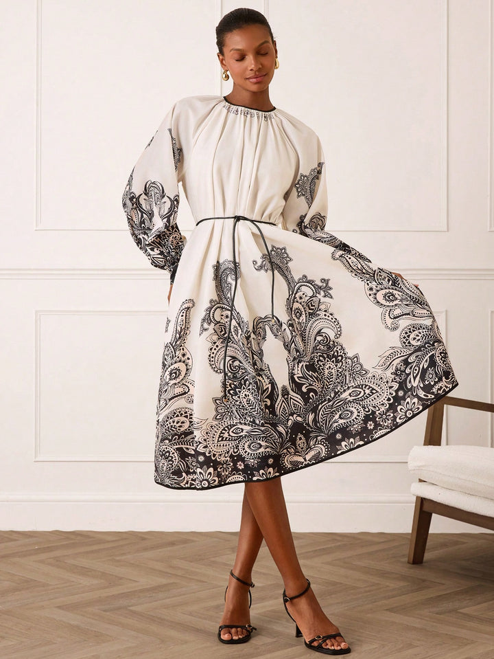 Rochie midi SHEIN, mix culori