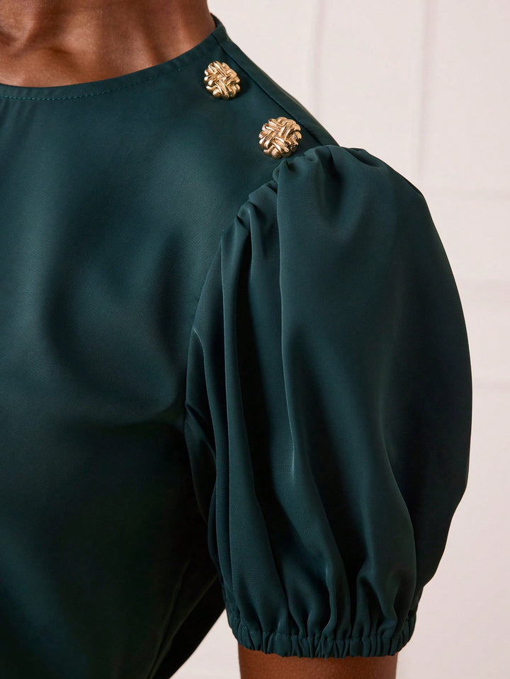 Rochie scurtă SHEIN, verde