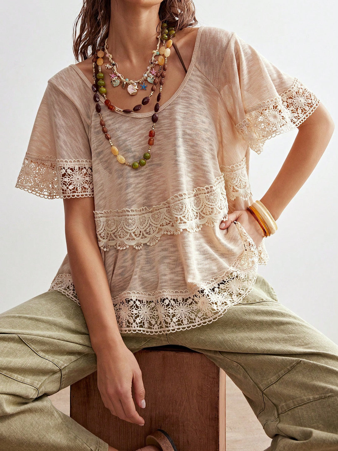 Tricou SHEIN, portocaliu