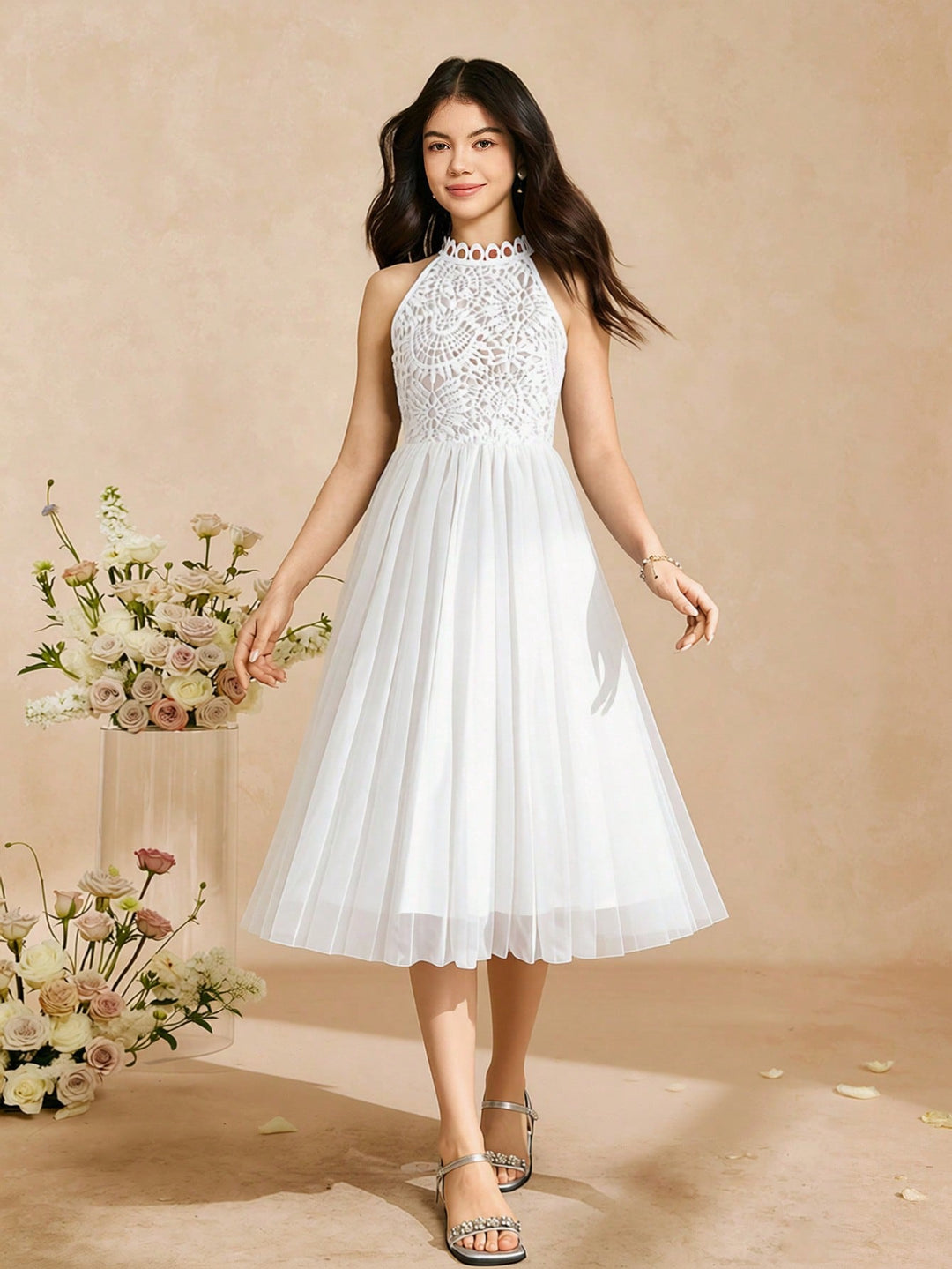 Rochie SHEIN, alb