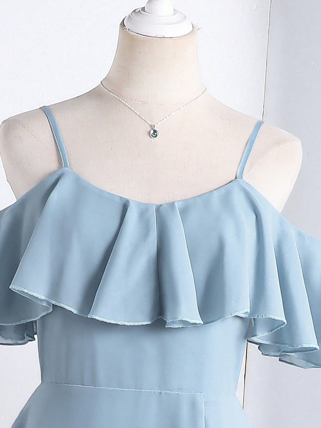 Rochie slip SHEIN, albastru