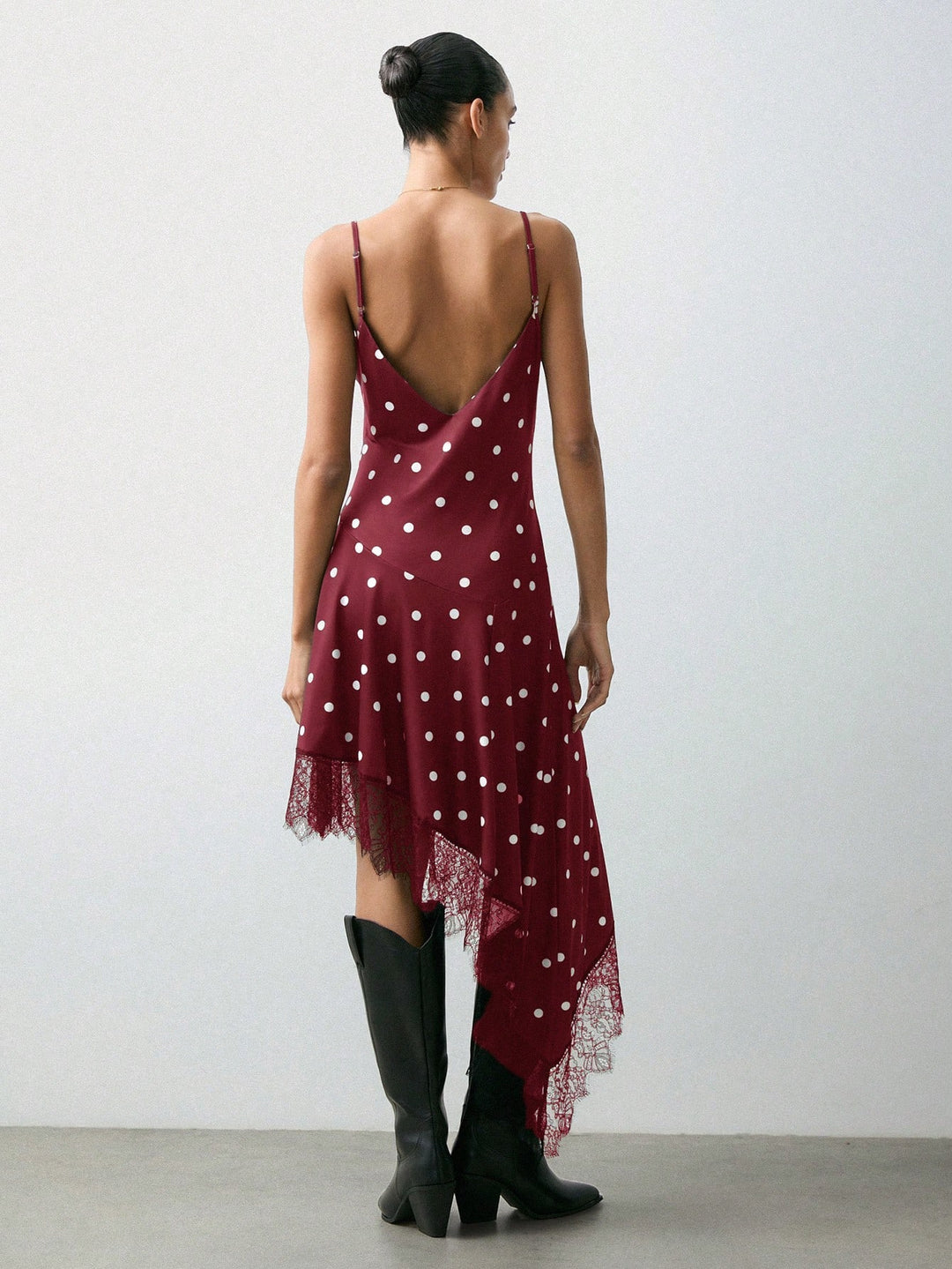 Rochie midi SHEIN, vișiniu