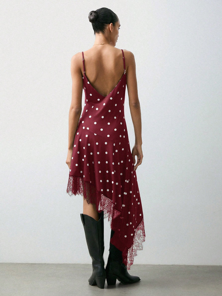 Rochie midi SHEIN, vișiniu