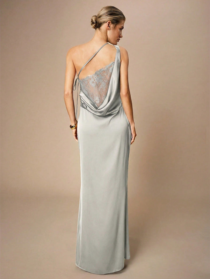 Rochie maxi SHEIN, gri
