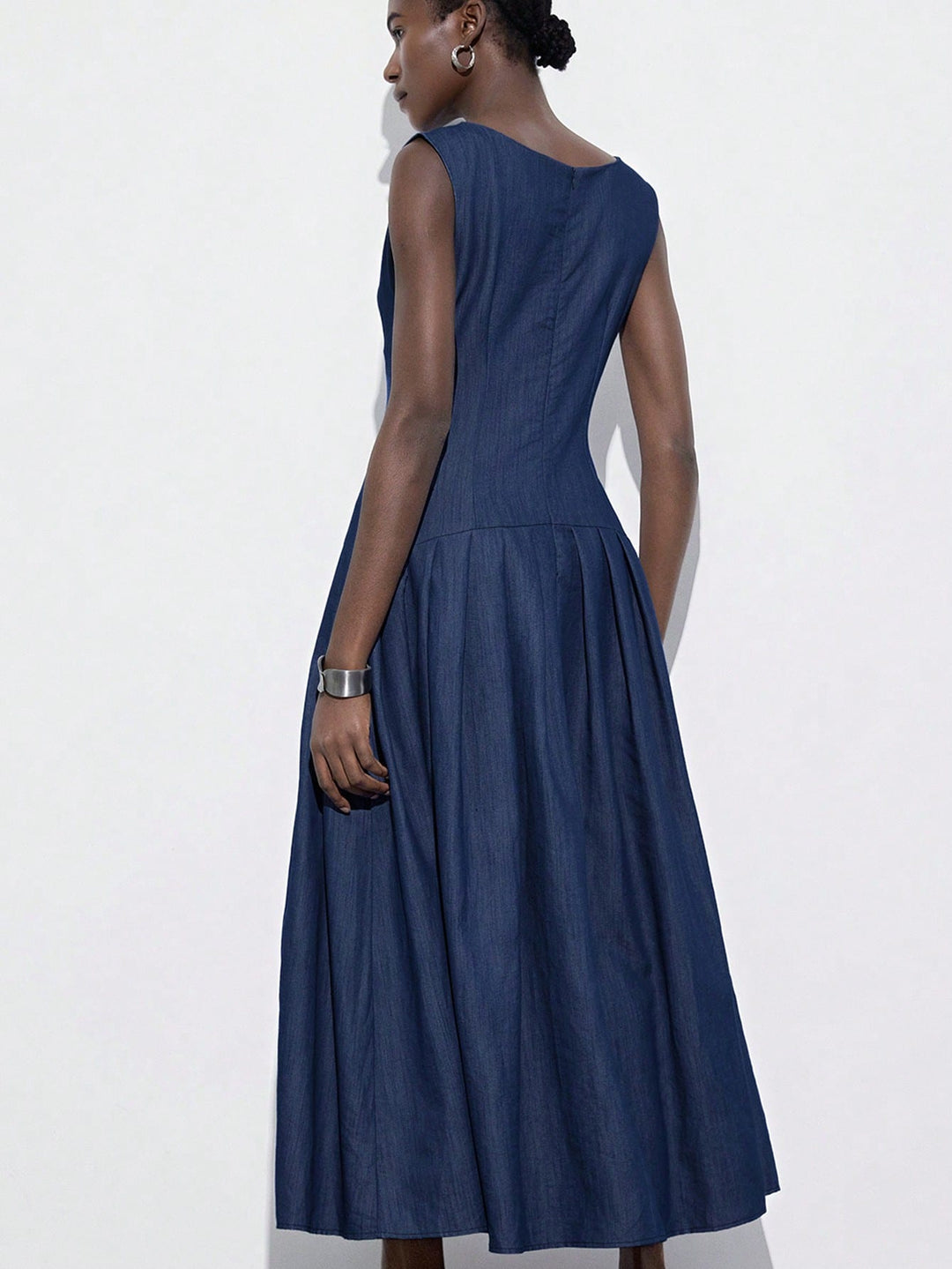 Rochie maxi SHEIN, albastru