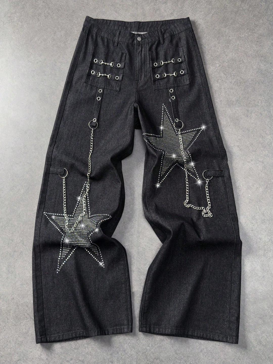 Jeans SHEIN, negru