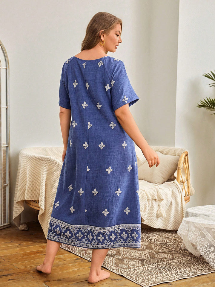 Rochie midi SHEIN, albastru