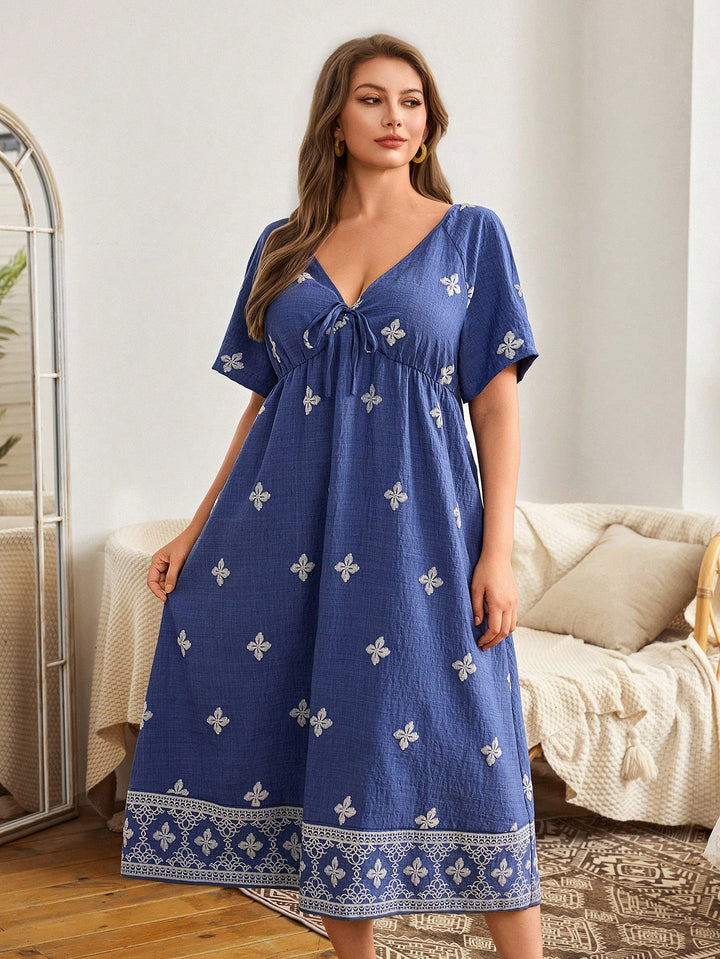 Rochie midi SHEIN, albastru