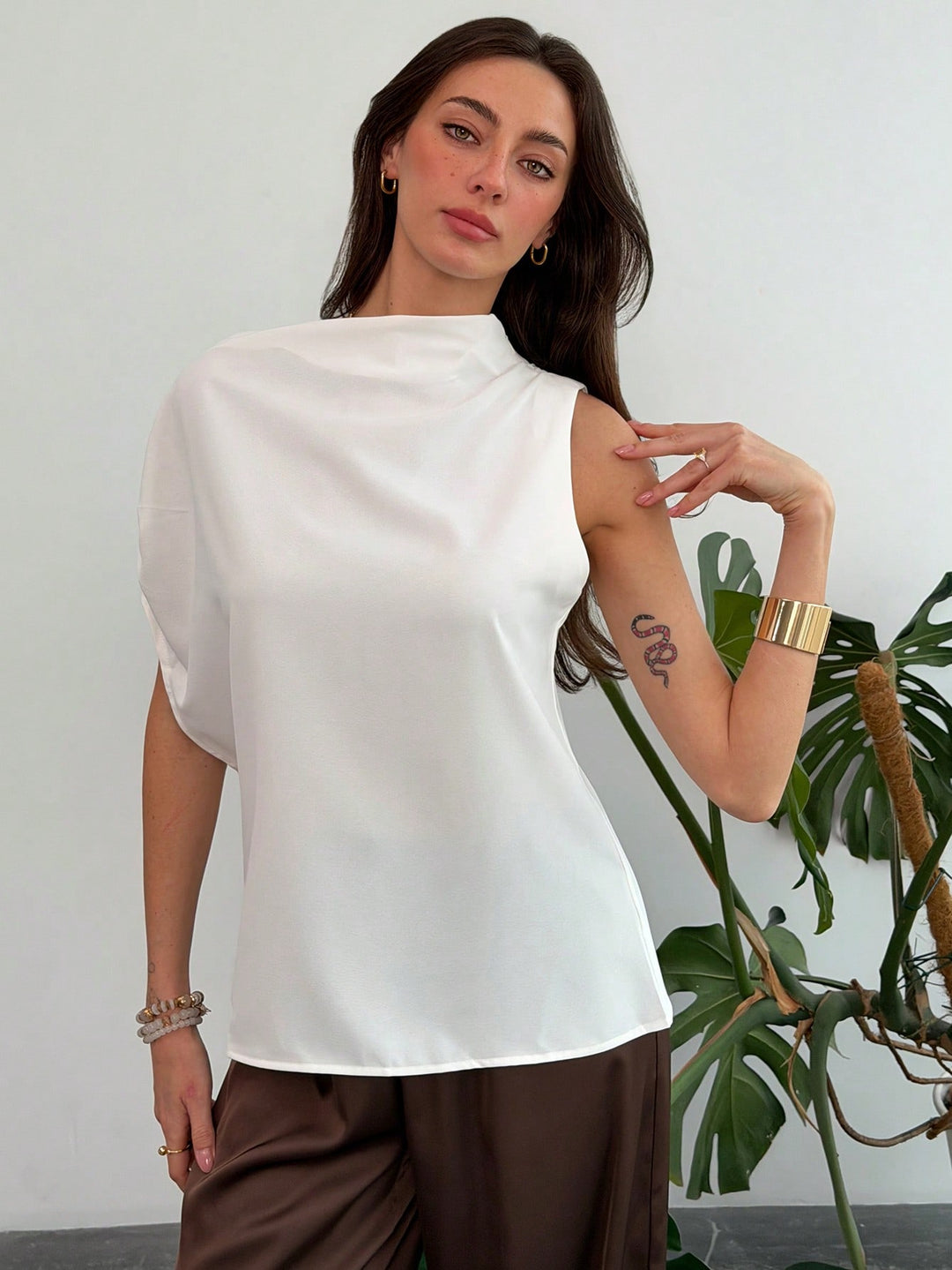 Bluza SHEIN, alb