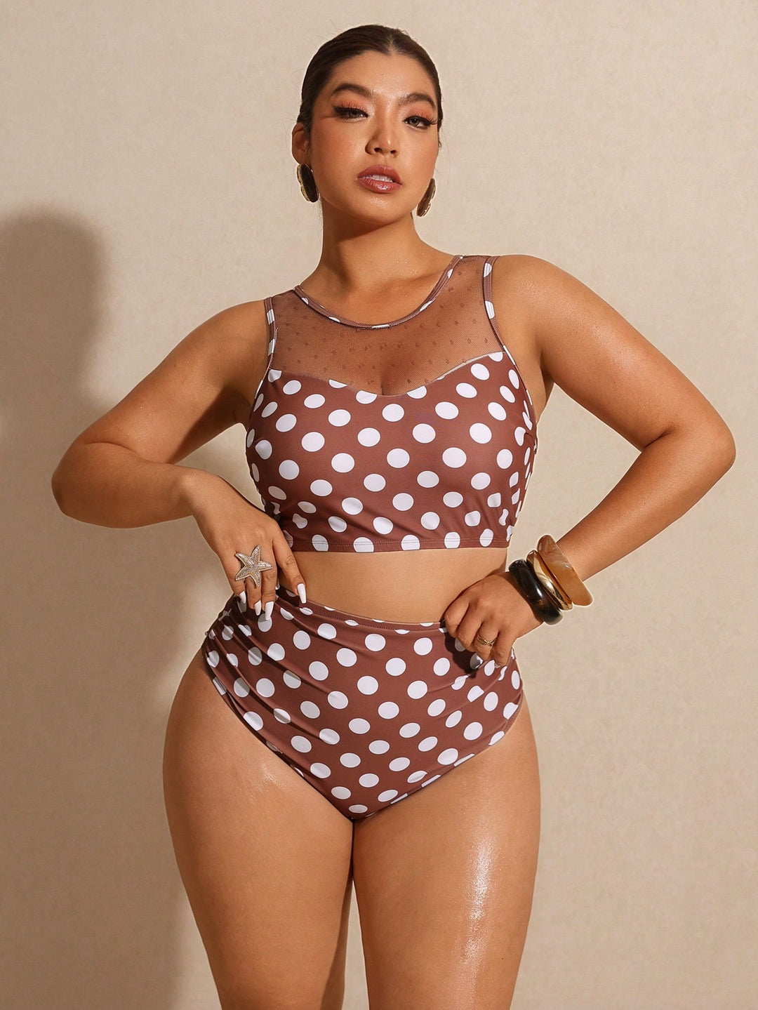 Set bikini de baie SHEIN, mix culori