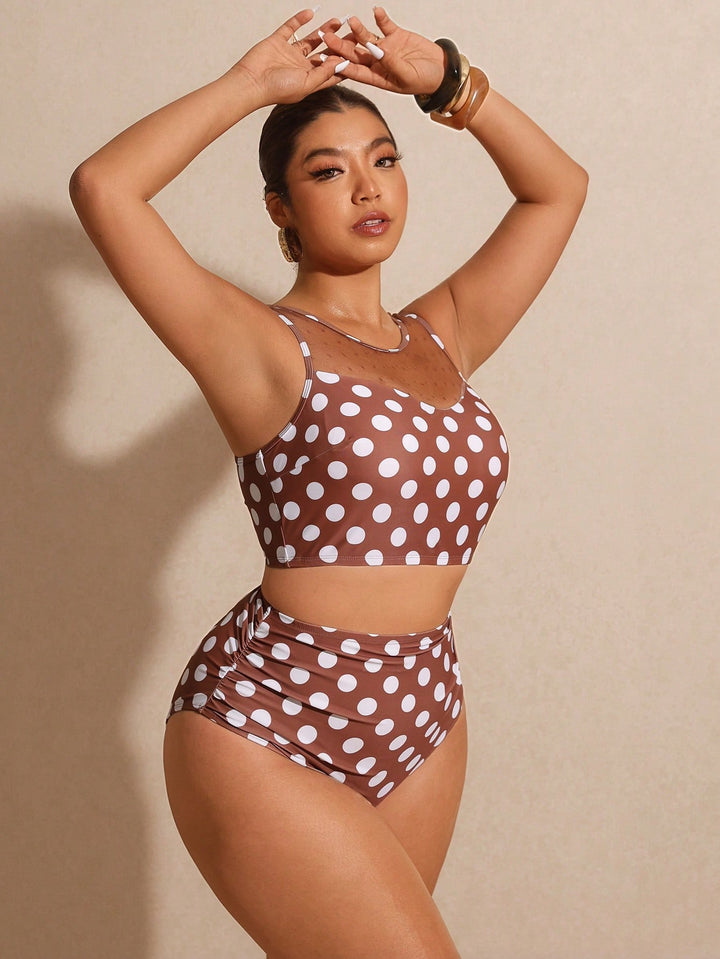 Set bikini de baie SHEIN, mix culori