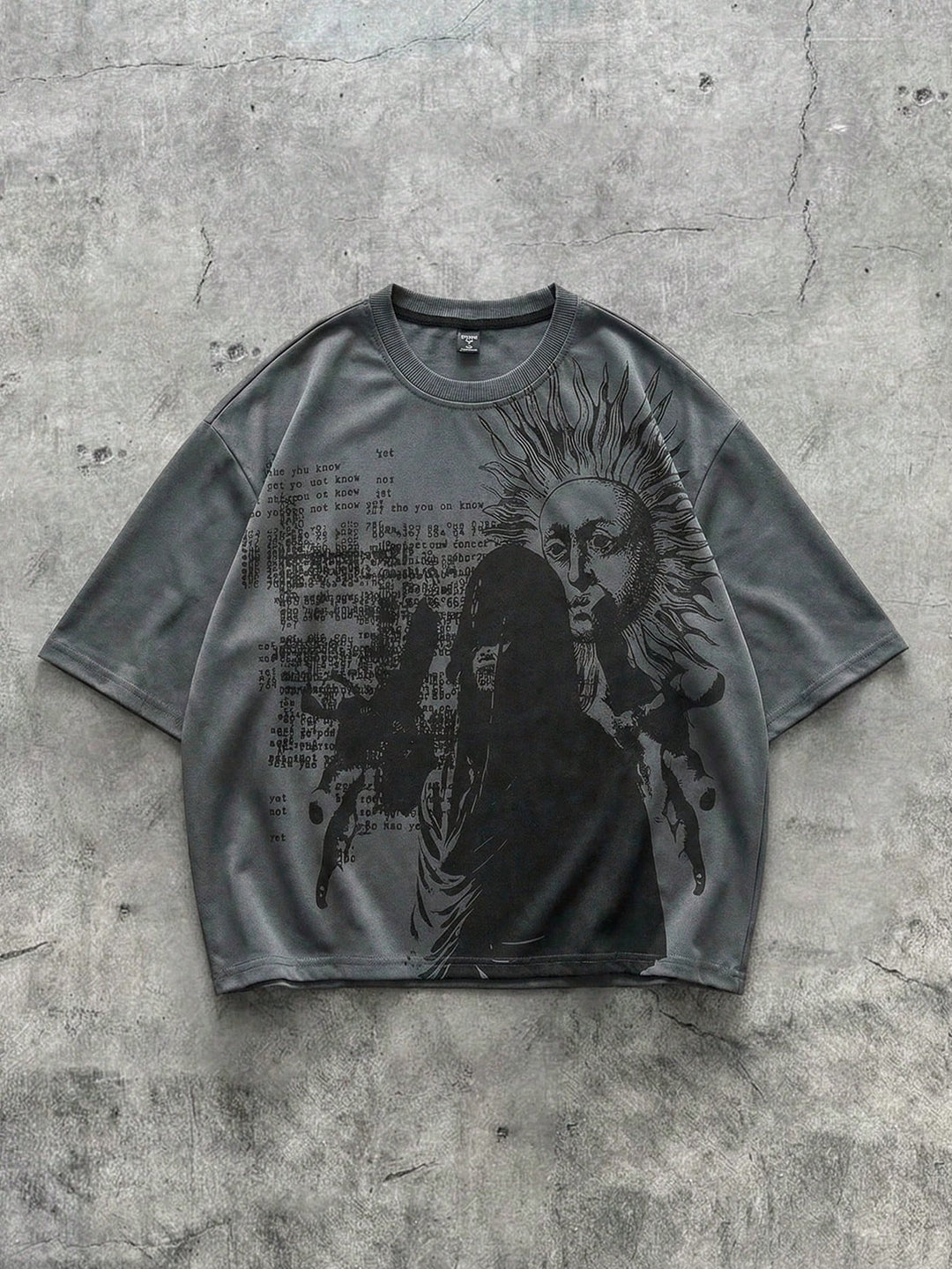 Tricou SHEIN, gri