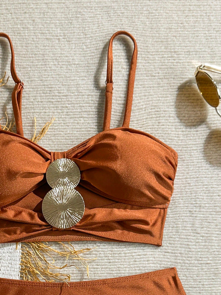 Set bikini SHEIN, maro