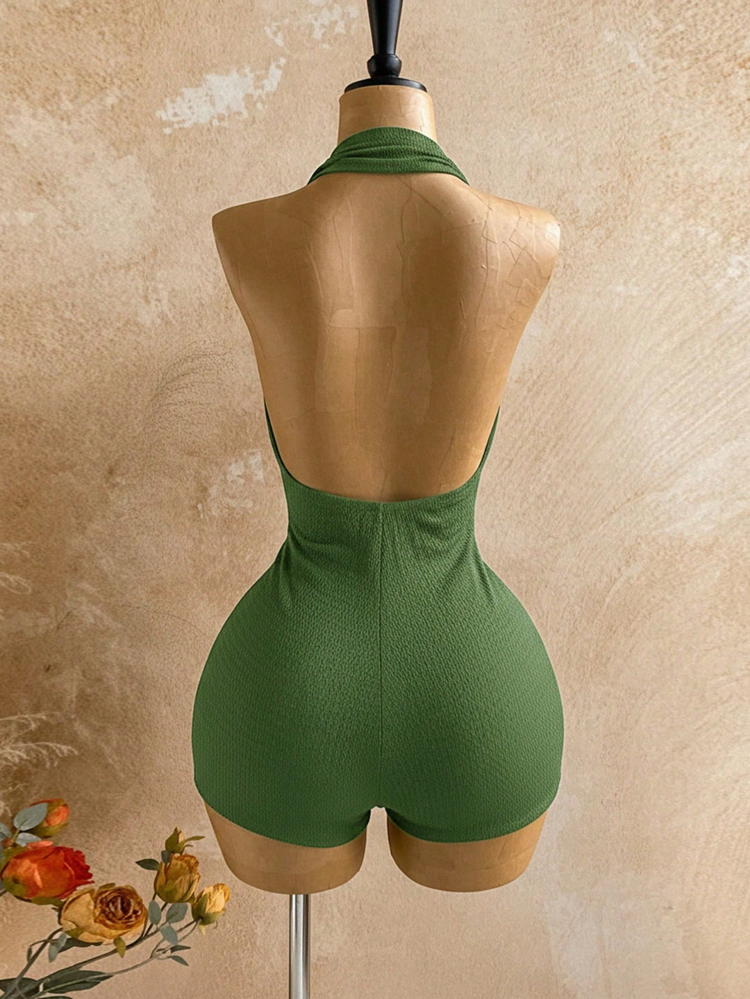 Salopetă SHEIN, verde