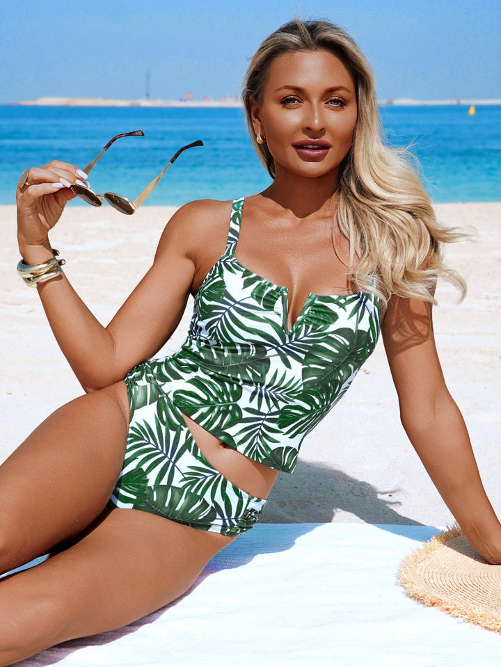 Costum de baie SHEIN, mix culori