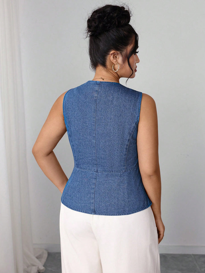 Top SHEIN, albastru