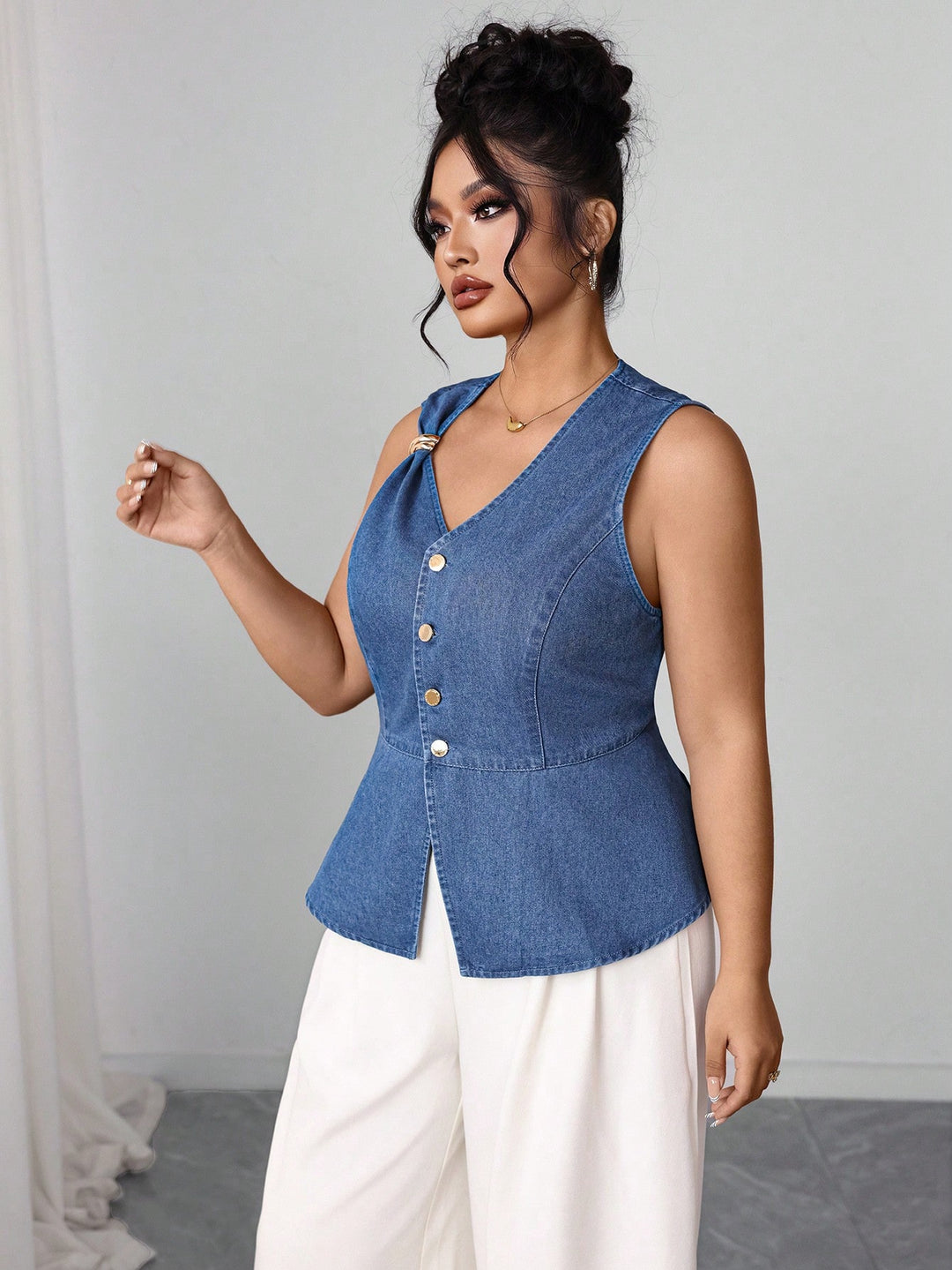Top SHEIN, albastru