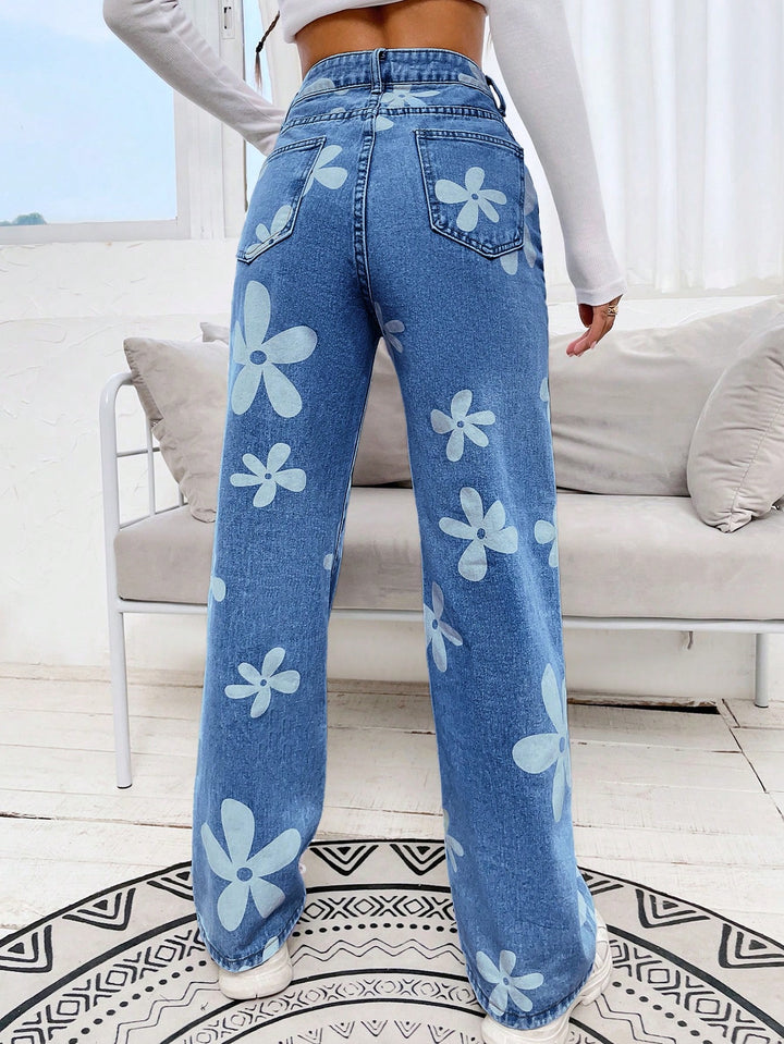 Jeans SHEIN, albastru