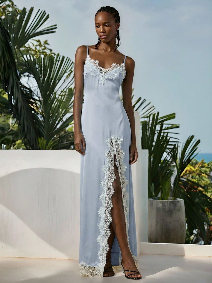 Rochie maxi SHEIN, gri