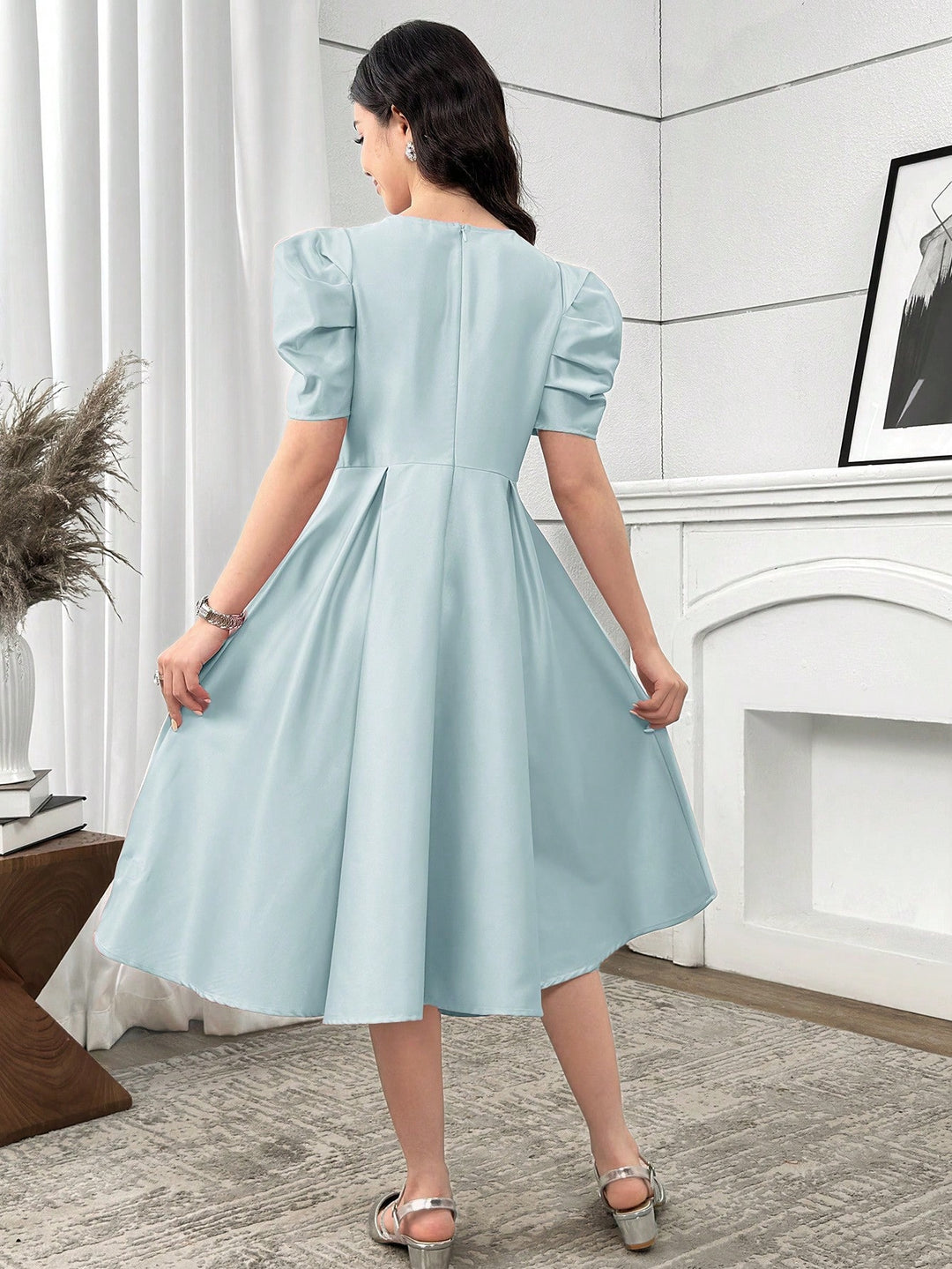Rochie SHEIN, verde
