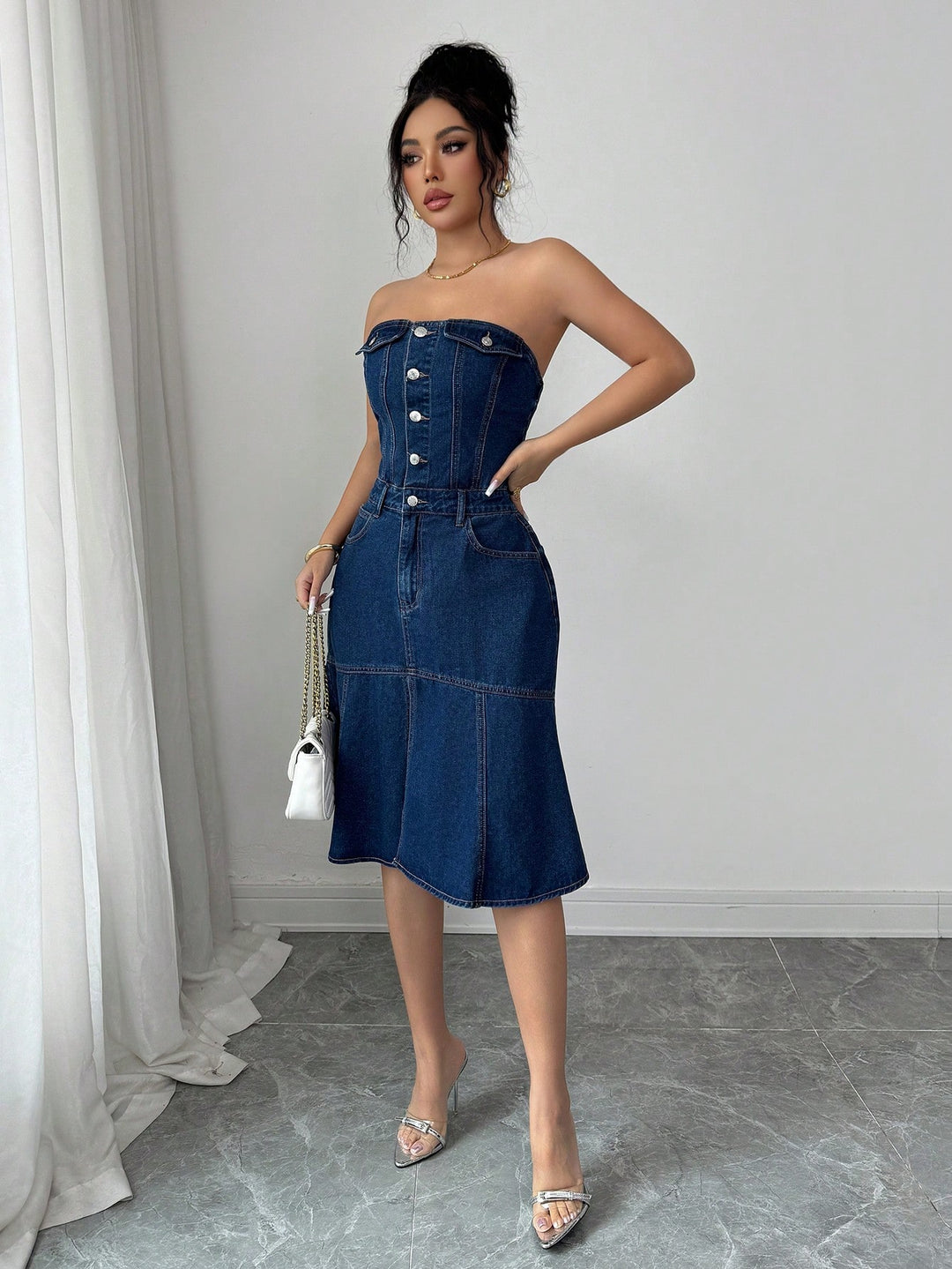 Rochie SHEIN, albastru