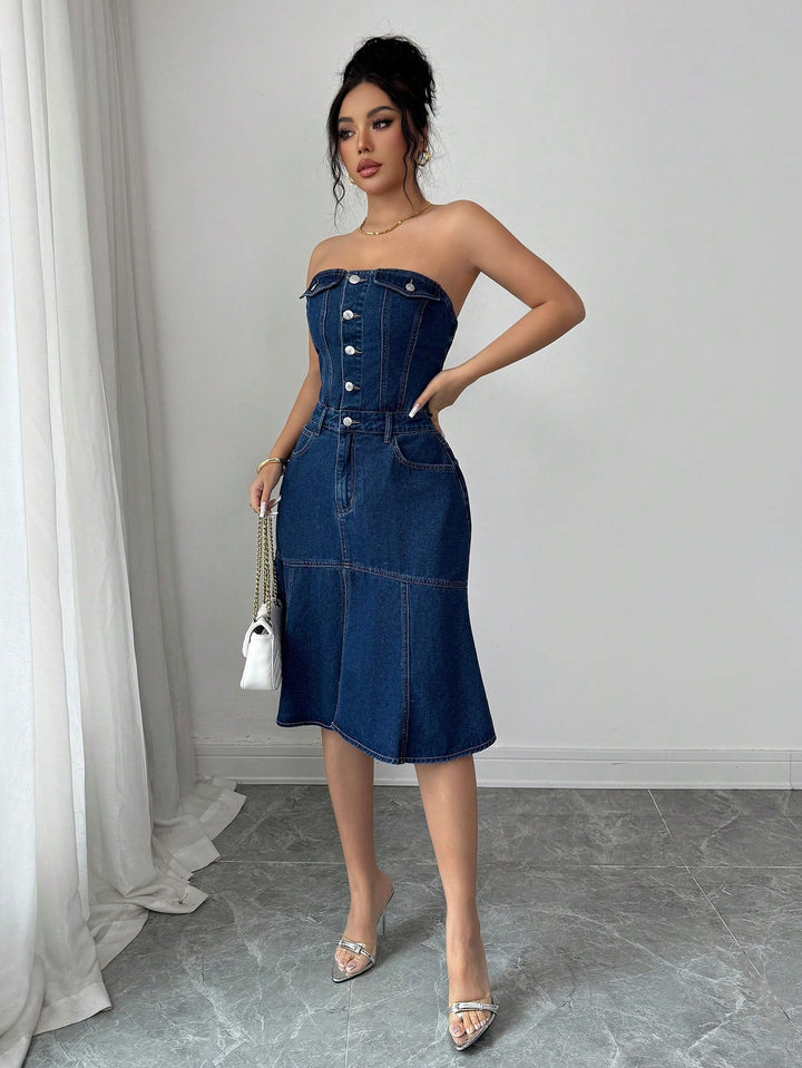 Rochie SHEIN, albastru