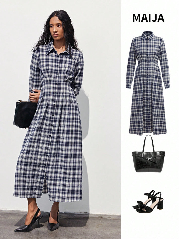 SHEIN maxi dress, mixed colors