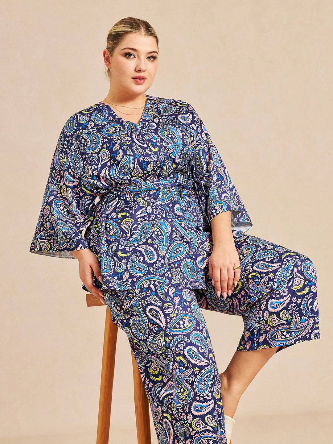 Set pijamale SHEIN, roz