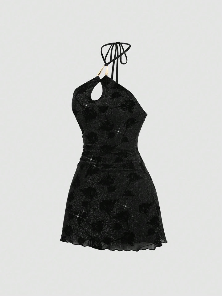 Rochie mini SHEIN, negru