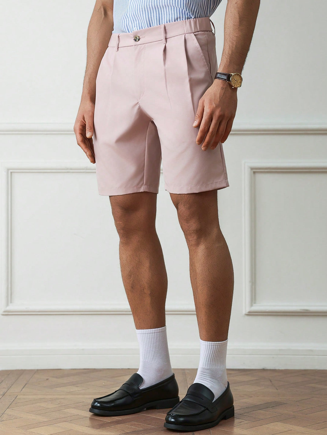 Pantaloni scurți SHEIN, roz