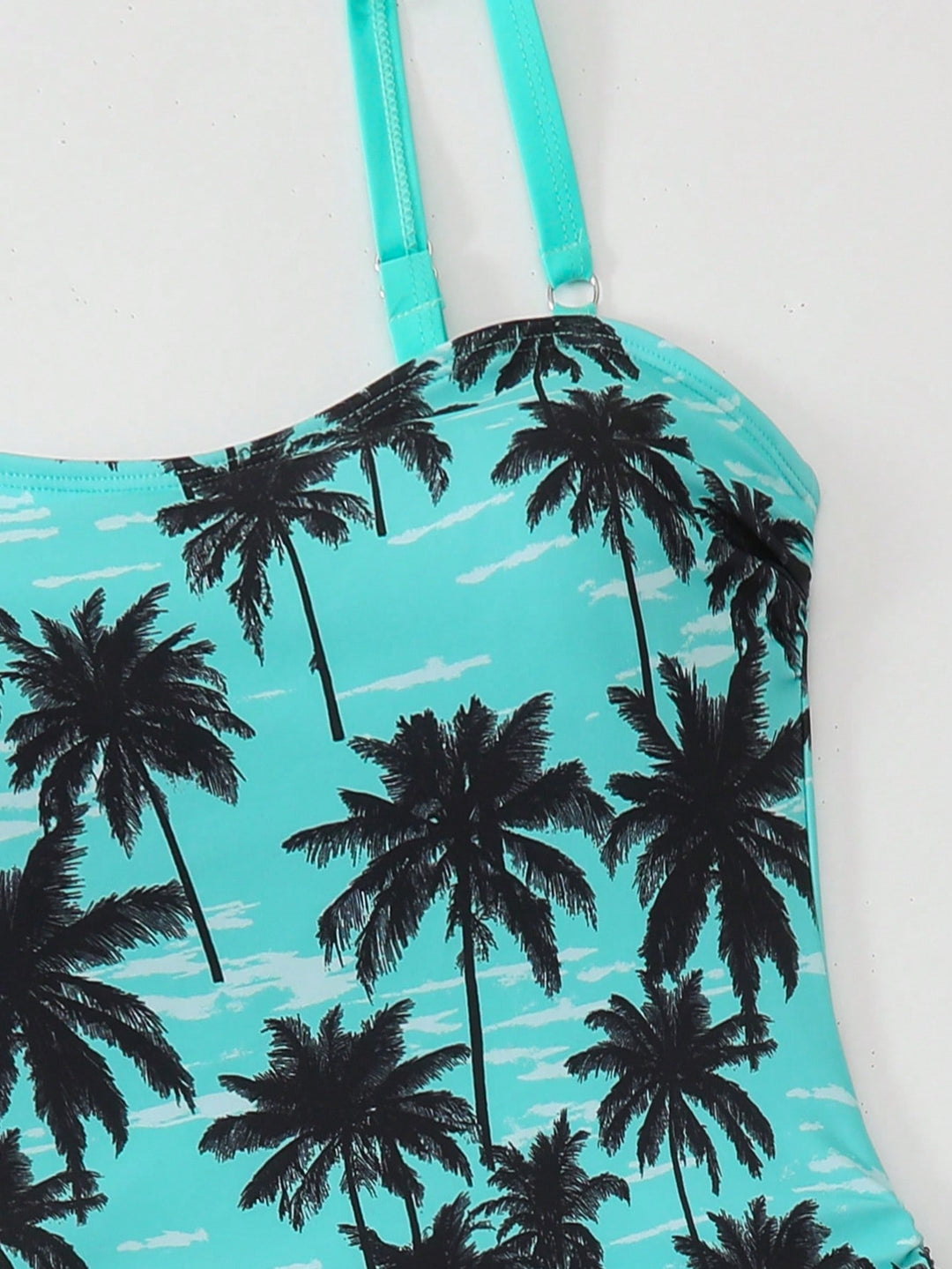 Costum de baie SHEIN, verde
