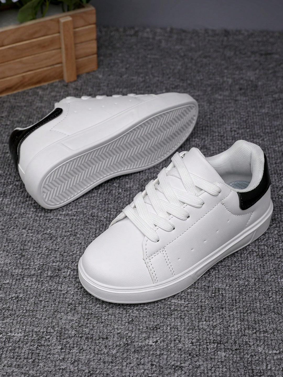 Pantofi sport SHEIN, alb