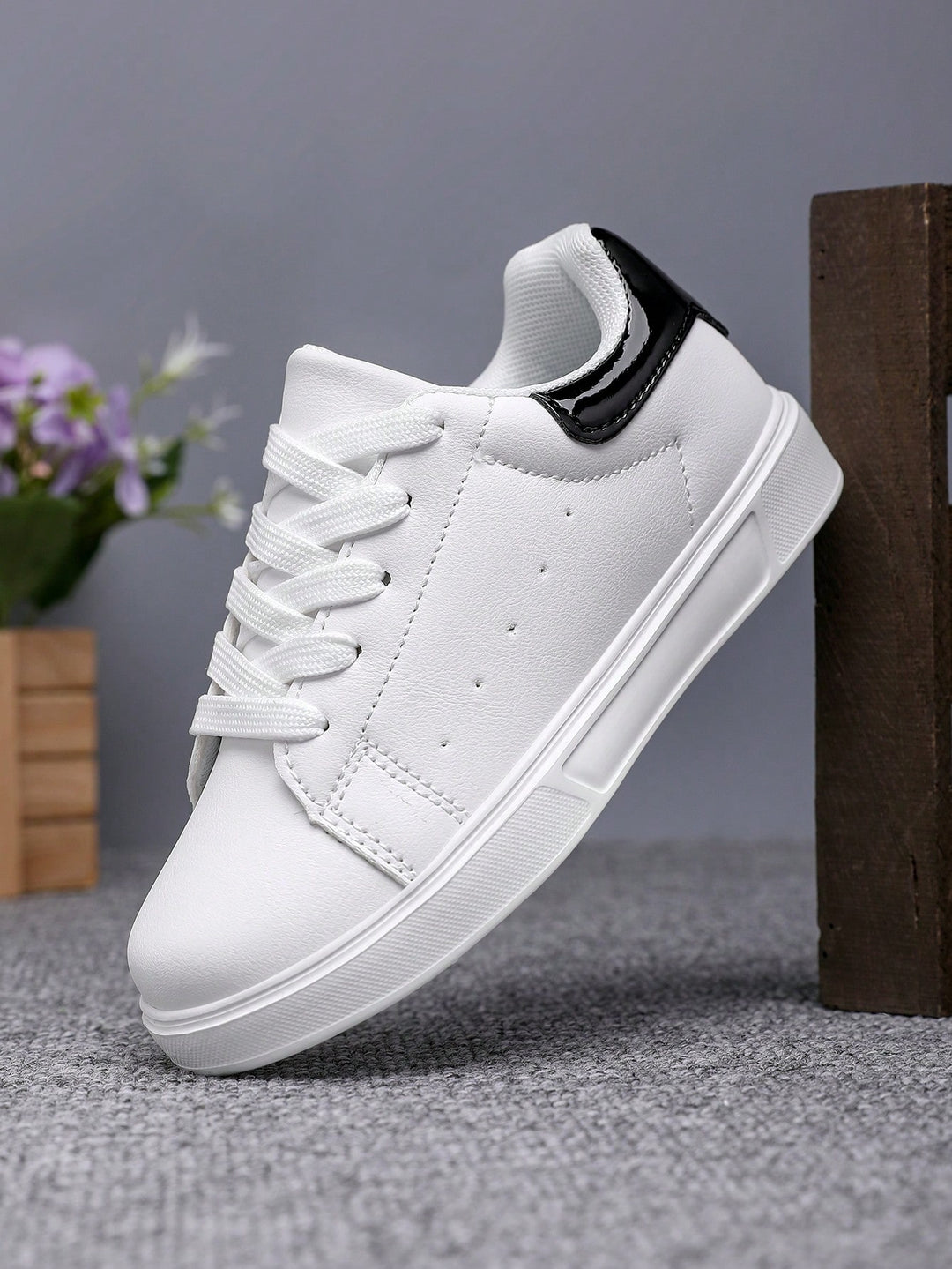 Pantofi sport SHEIN, alb