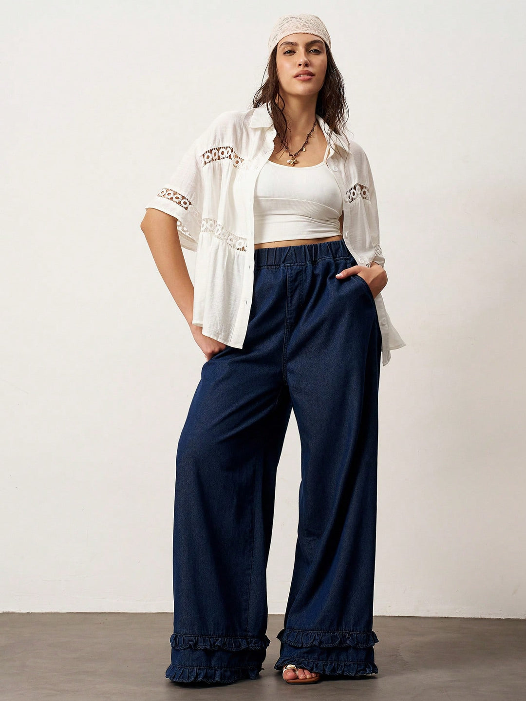 Jeans SHEIN, albastru