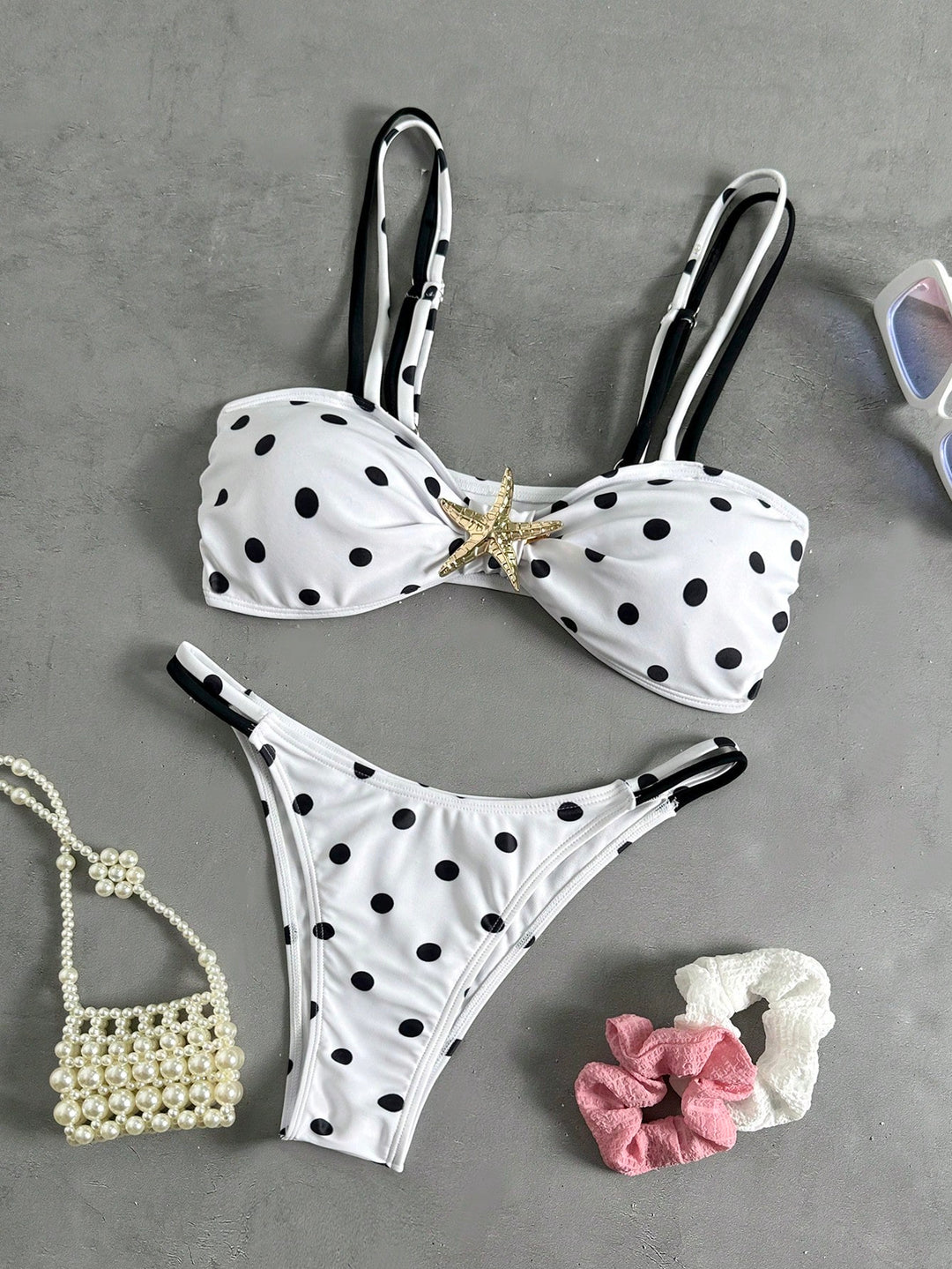 Set bikini SHEIN, negru