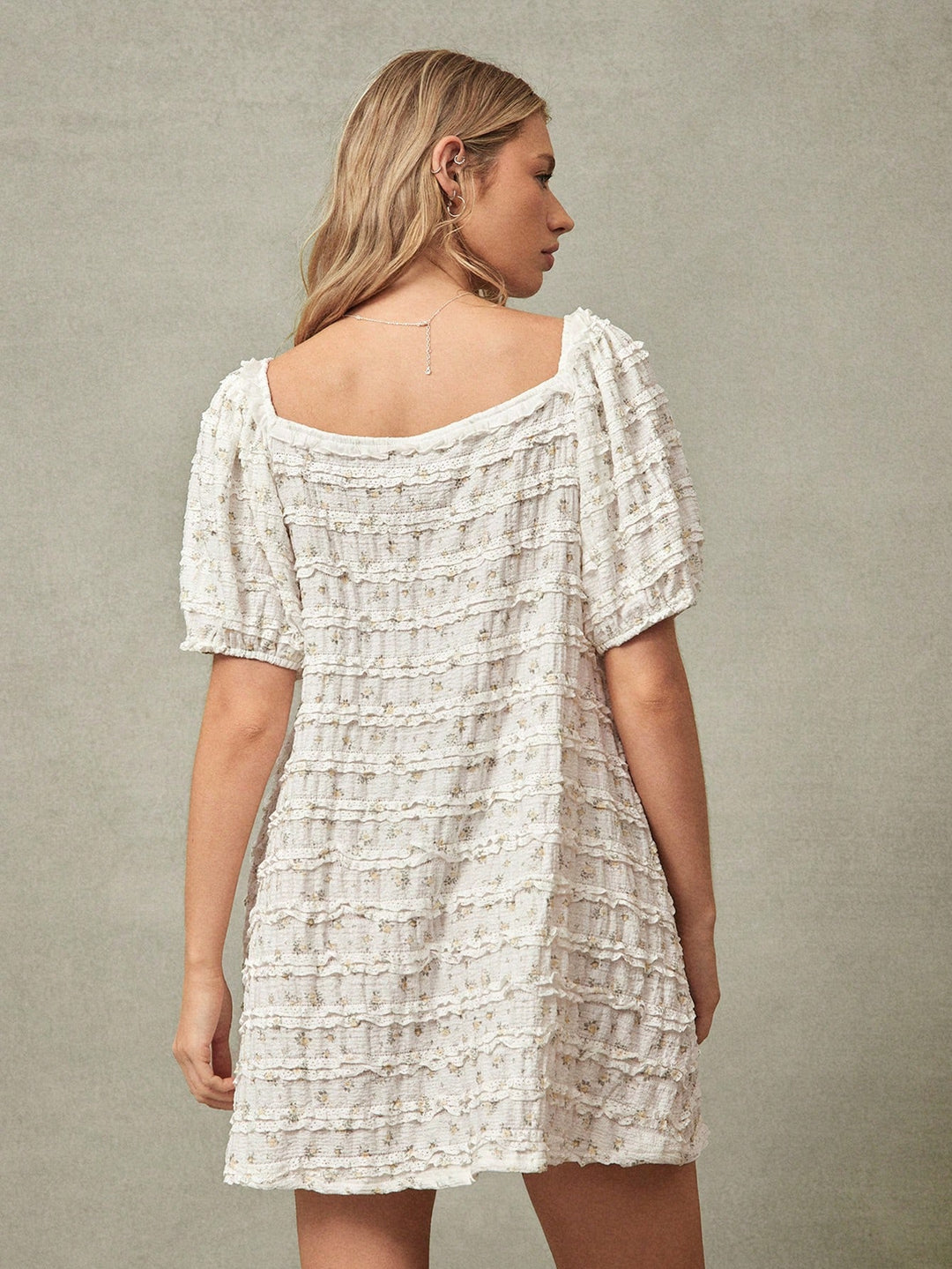 Rochie mini SHEIN, alb