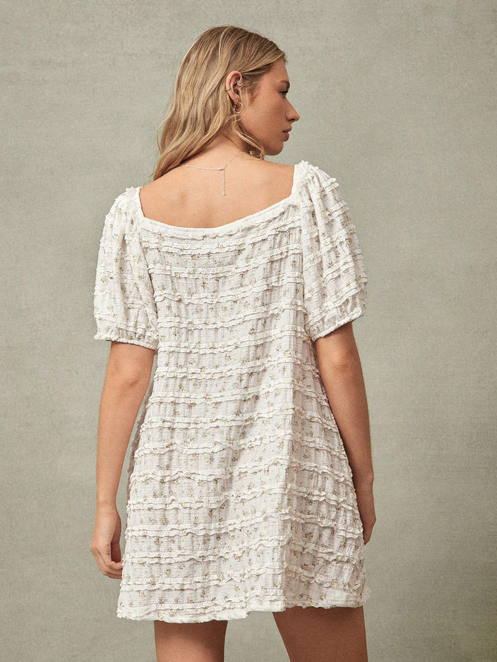 Rochie mini SHEIN, alb