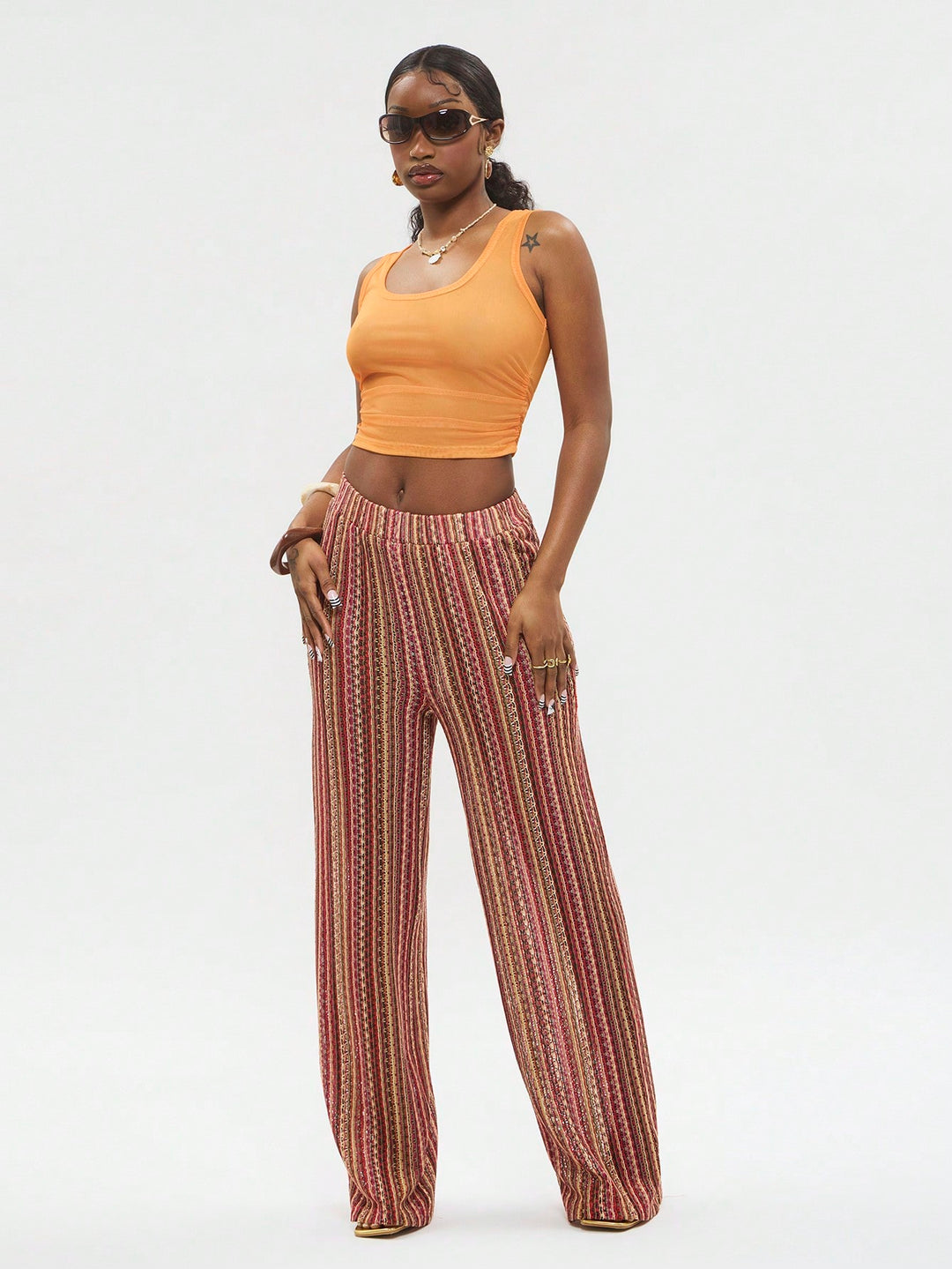 Pantaloni SHEIN, mix culori