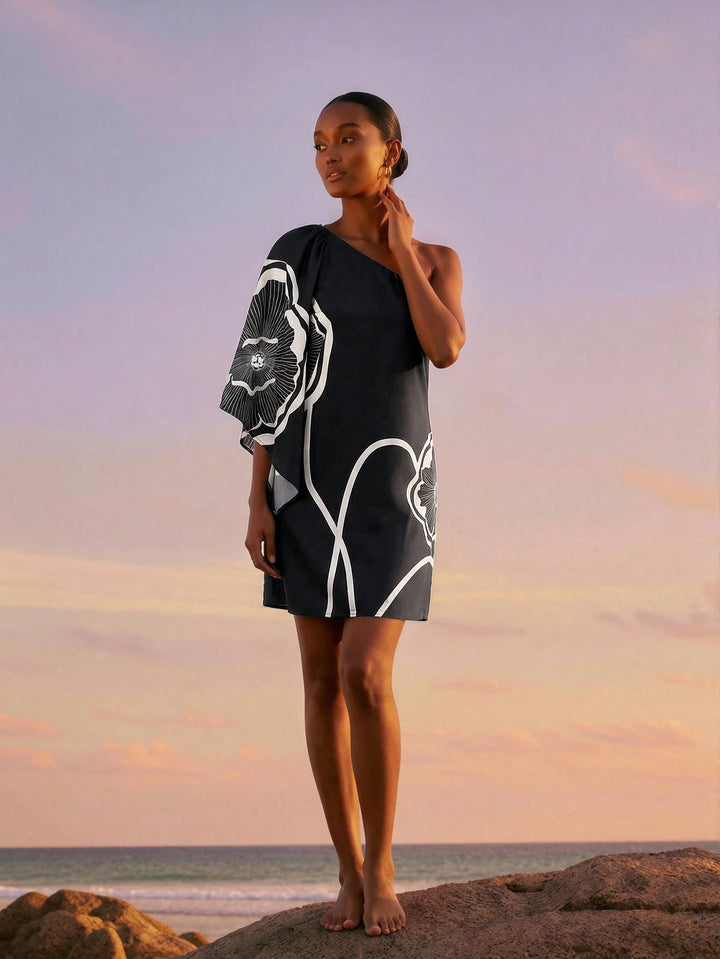 Rochie scurtă SHEIN, negru