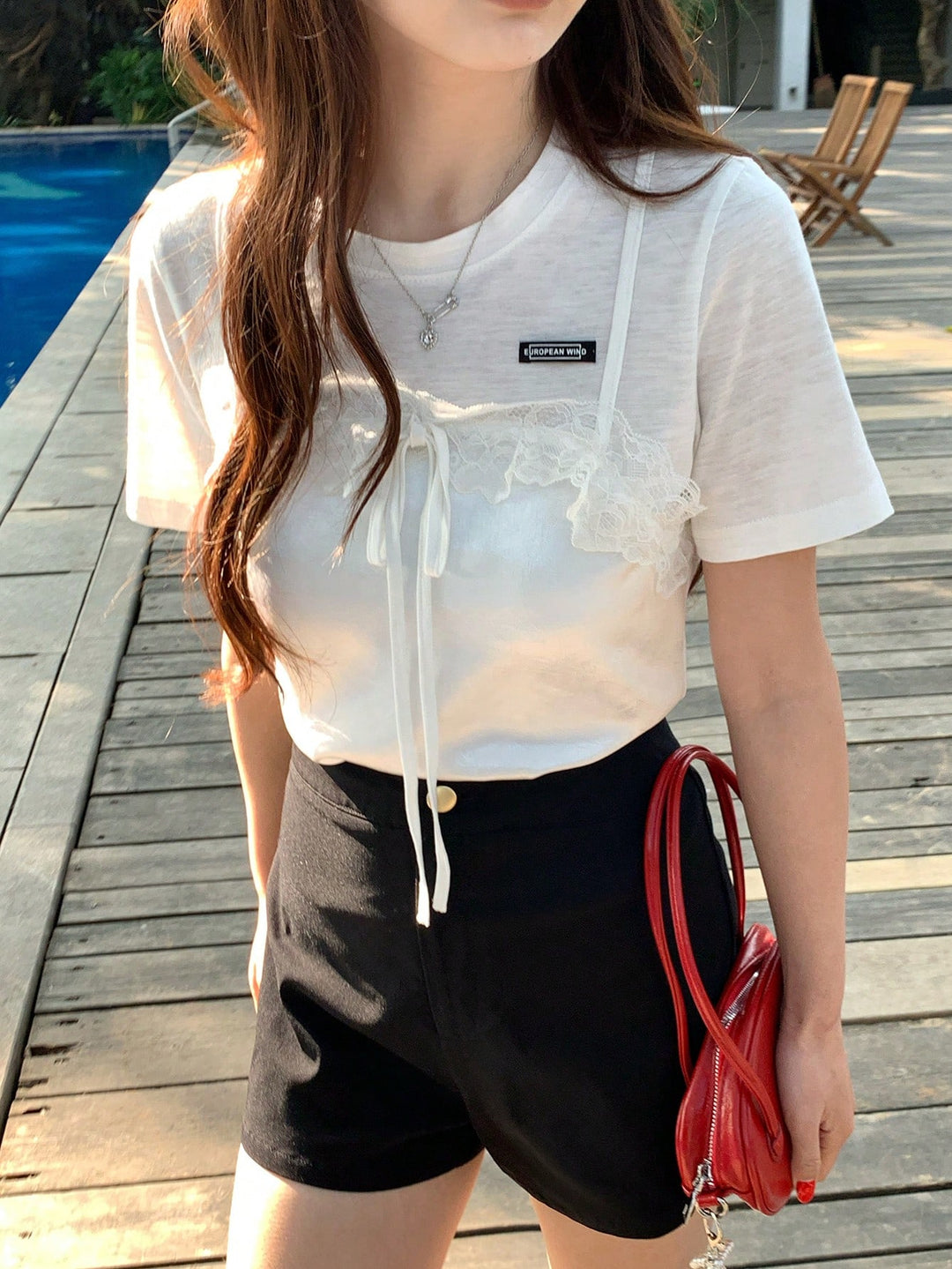 Tricou SHEIN, alb