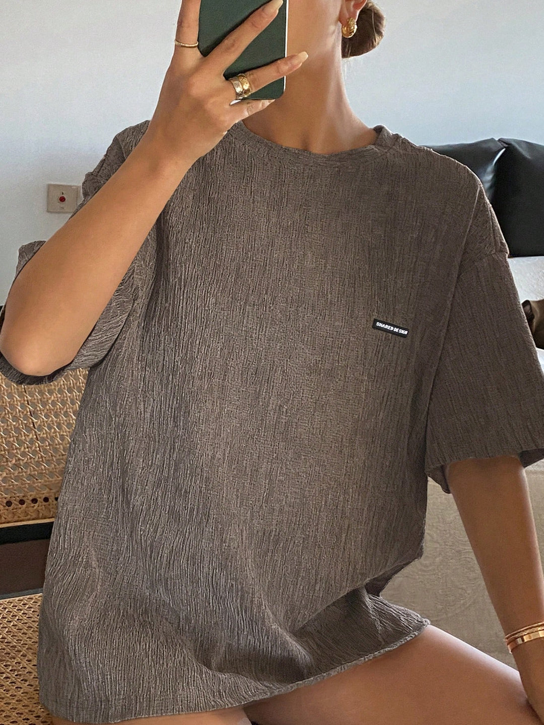 Tricou SHEIN, maro