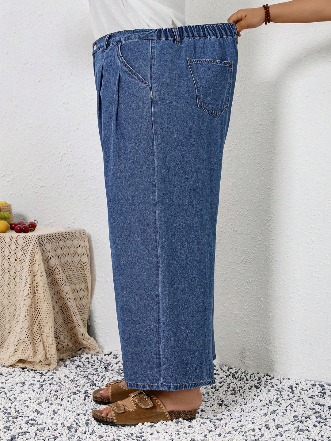 Jeans SHEIN, albastru