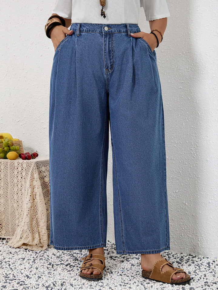 Jeans SHEIN, albastru