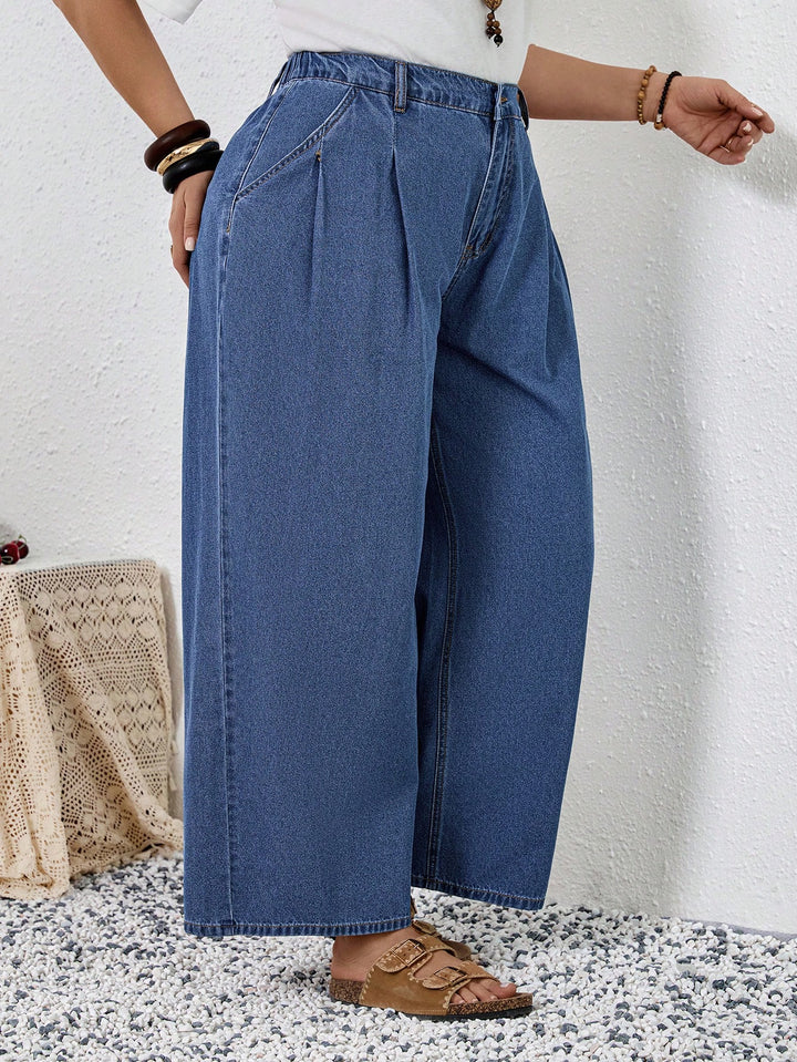 Jeans SHEIN, albastru