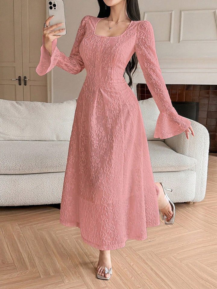 Rochie maxi SHEIN, roz